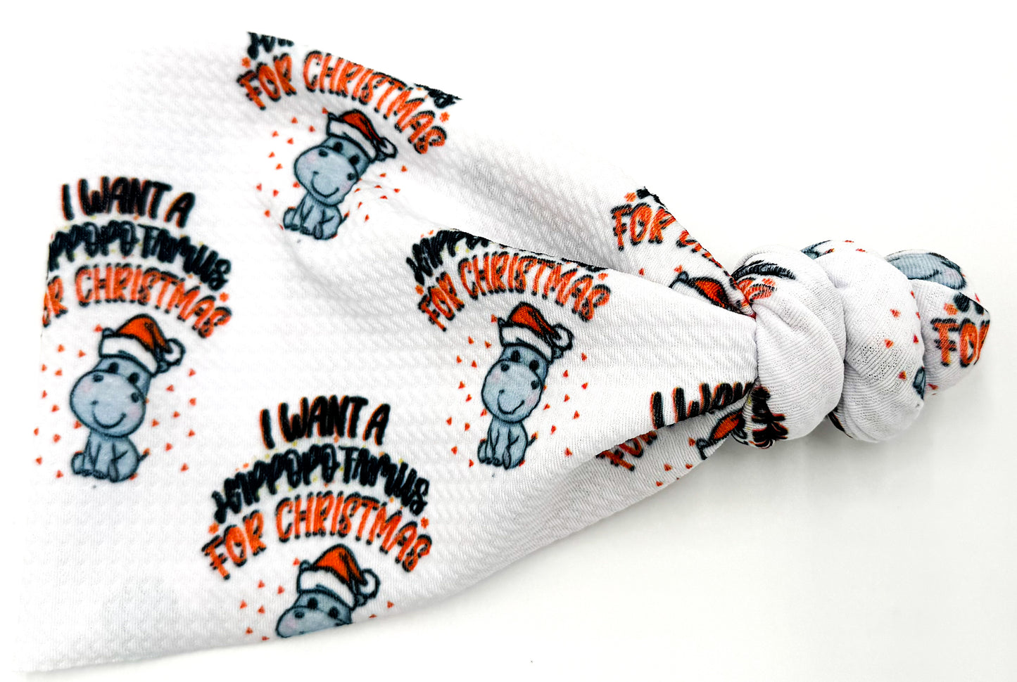 Only A Hippopotamus Will Do Top Knot