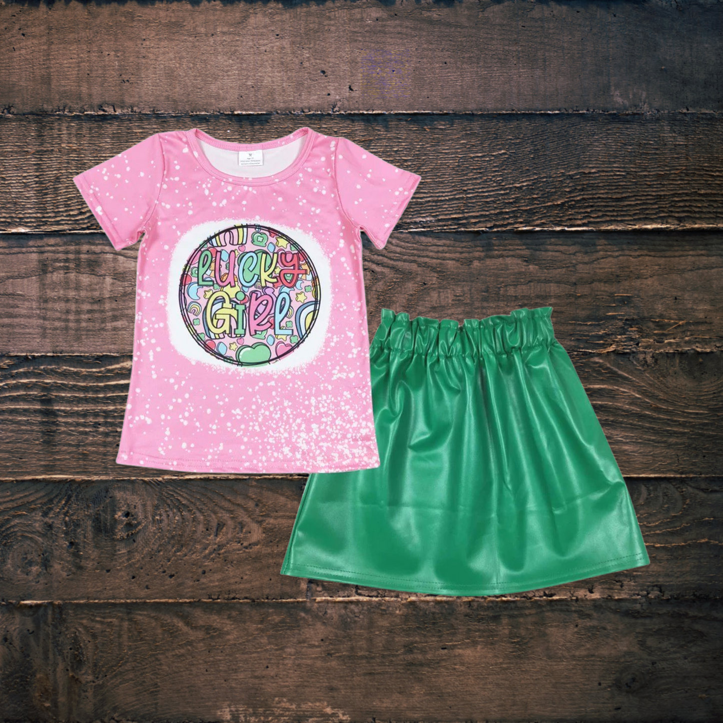I'm A Lucky Girl Skirt Set