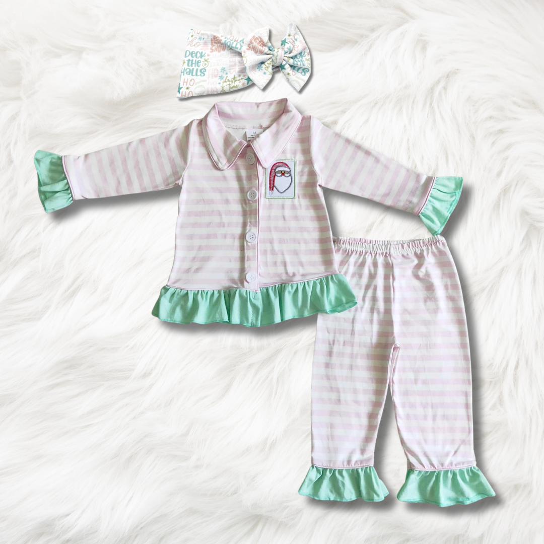 Santa's Girl Jammies