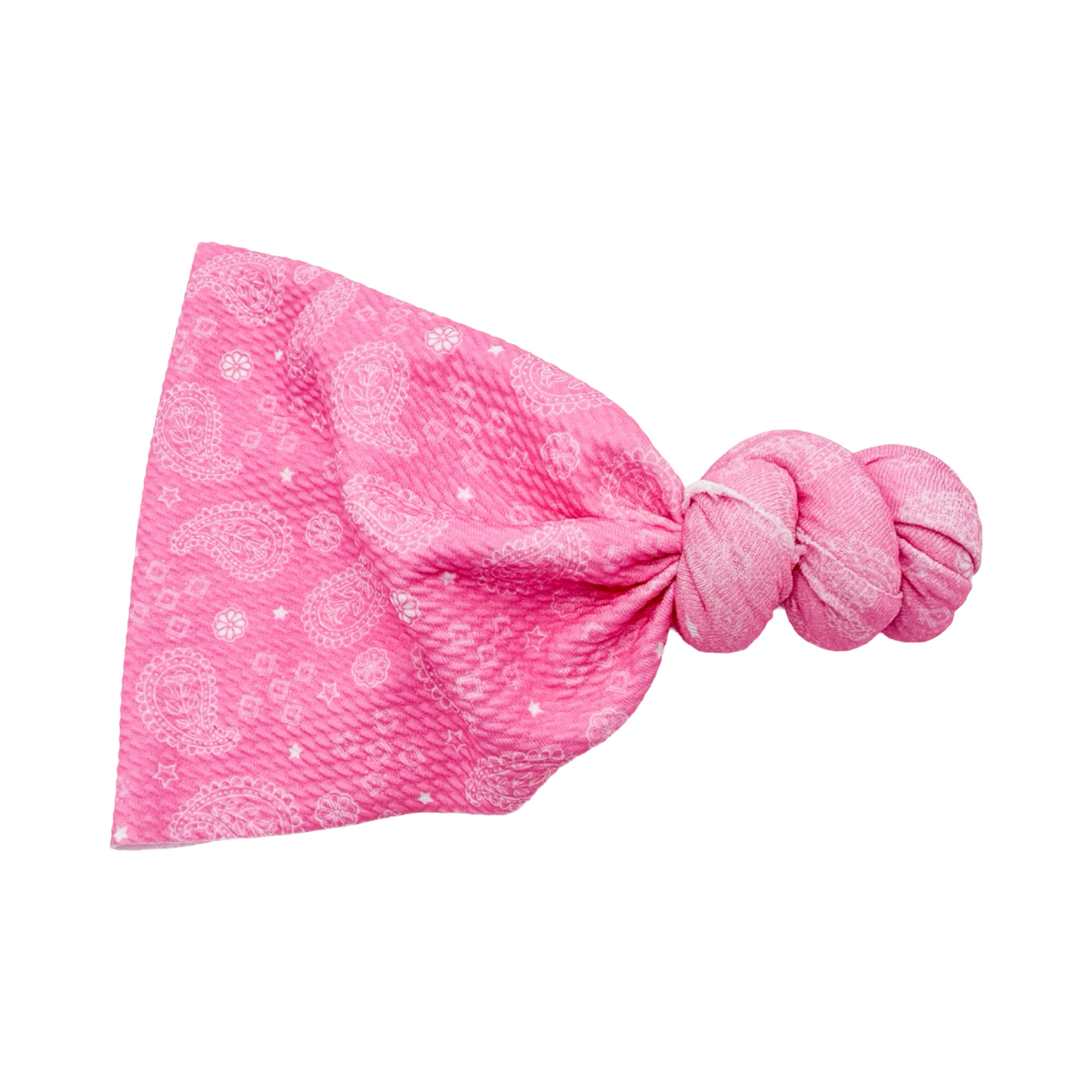 Cowgirl Bandana Top Knot