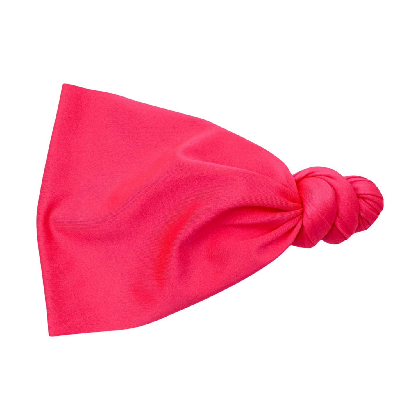 Neon Coral (Swim) Top Knot