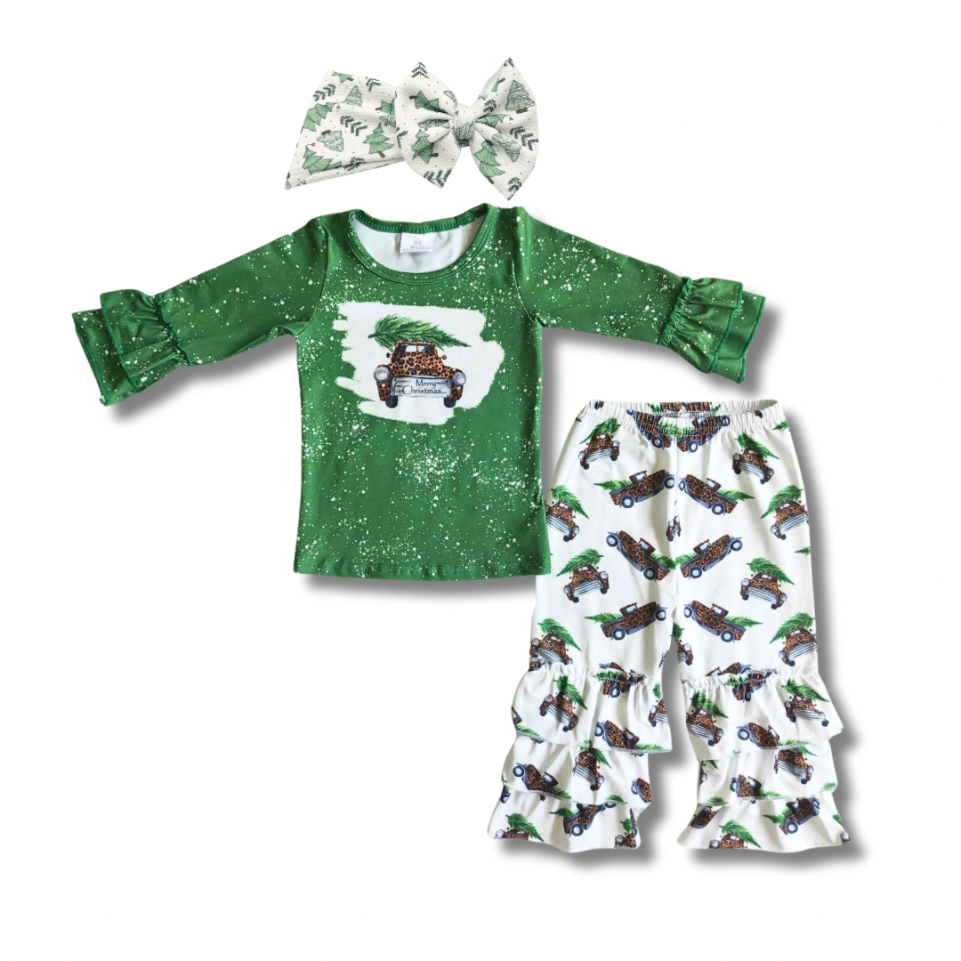 Leopard Tree Truck Set