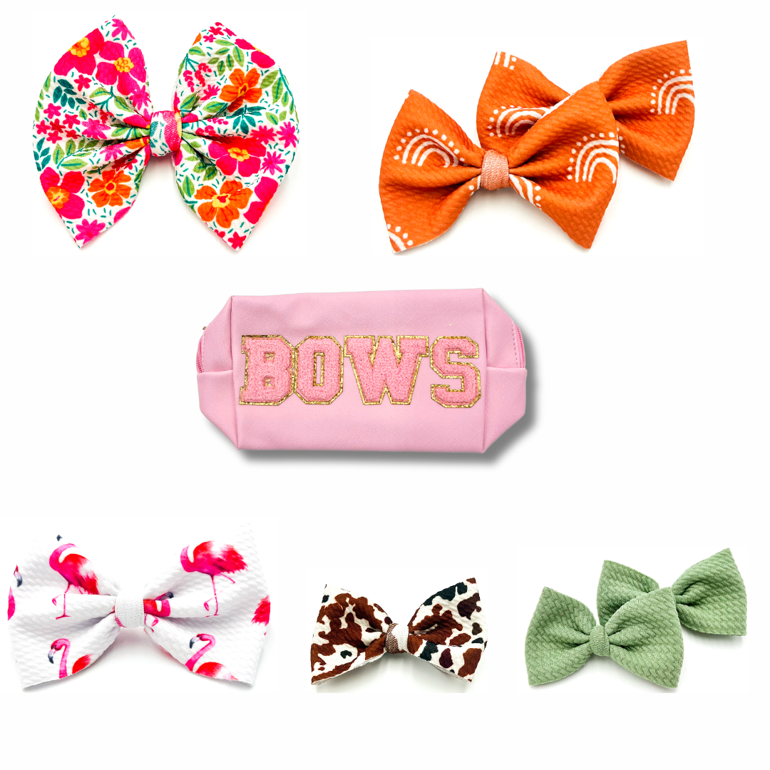 Travel Bow Bag + Bullet, Classic, Piggies, Minis, Mini Piggies Mystery Bag