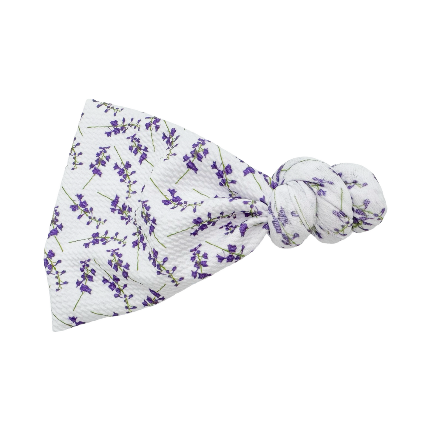 July: Larkspur Top Knot