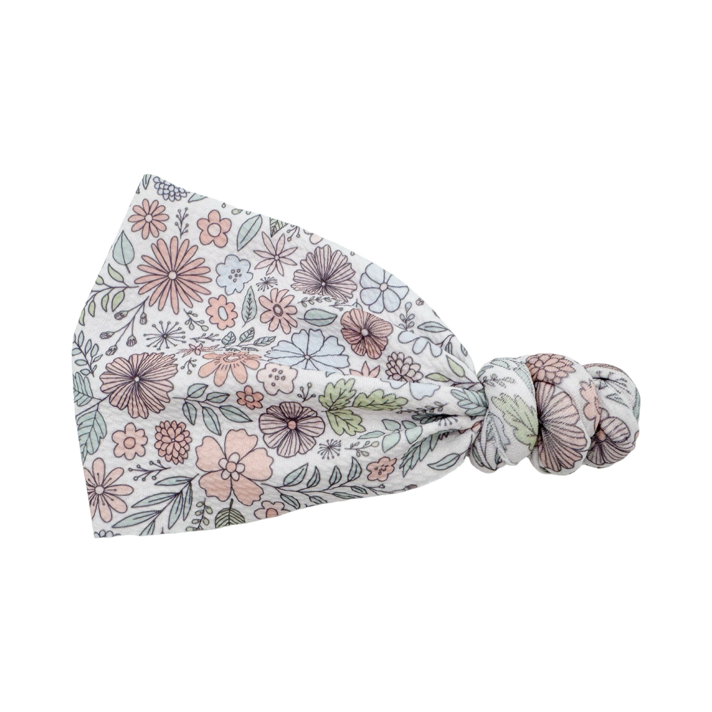 May Flowers Top Knot