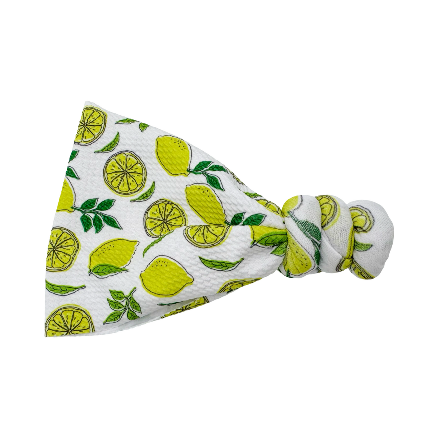 Easy Peasy Lemon Squeezy Top Knot