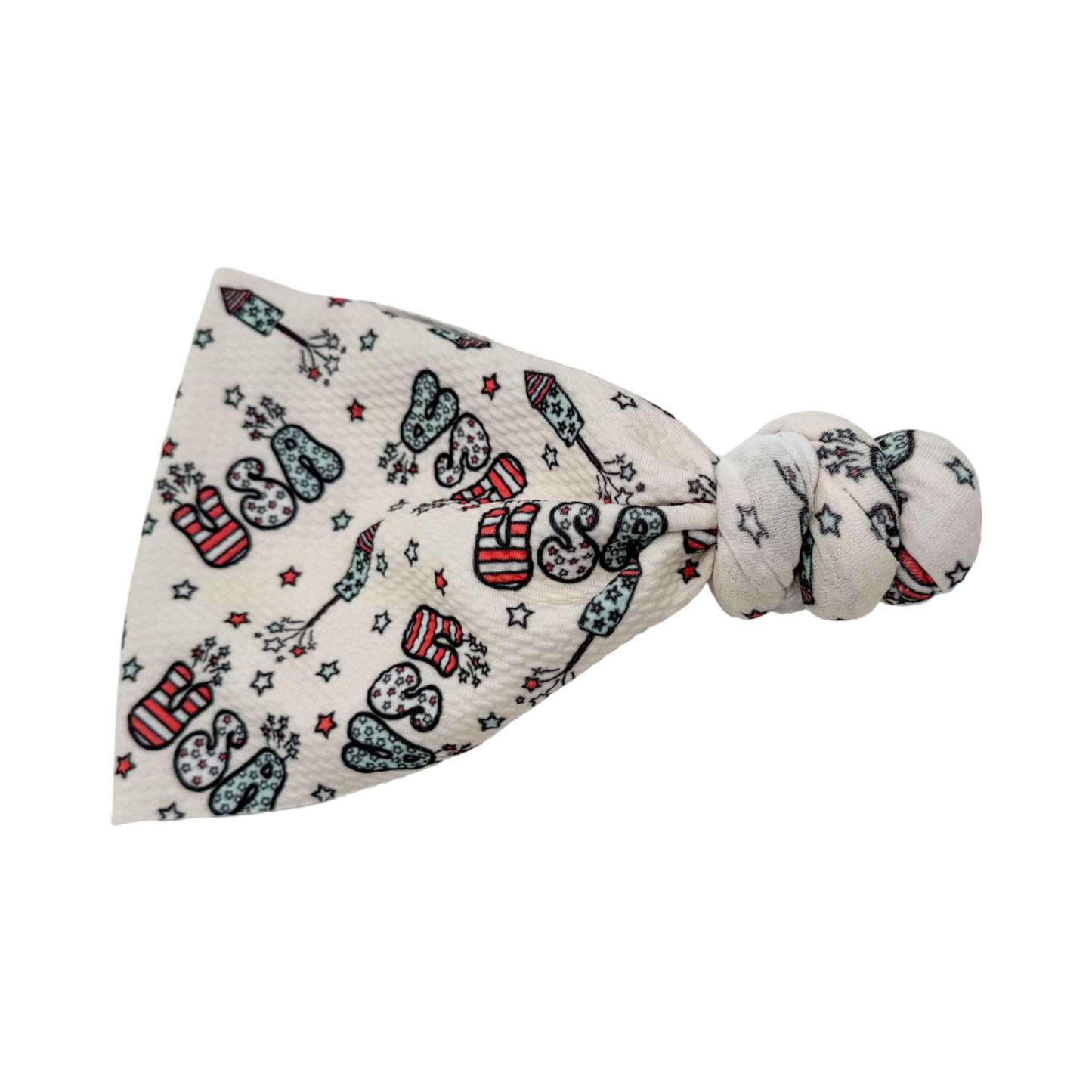 Little Firecracker Top Knot