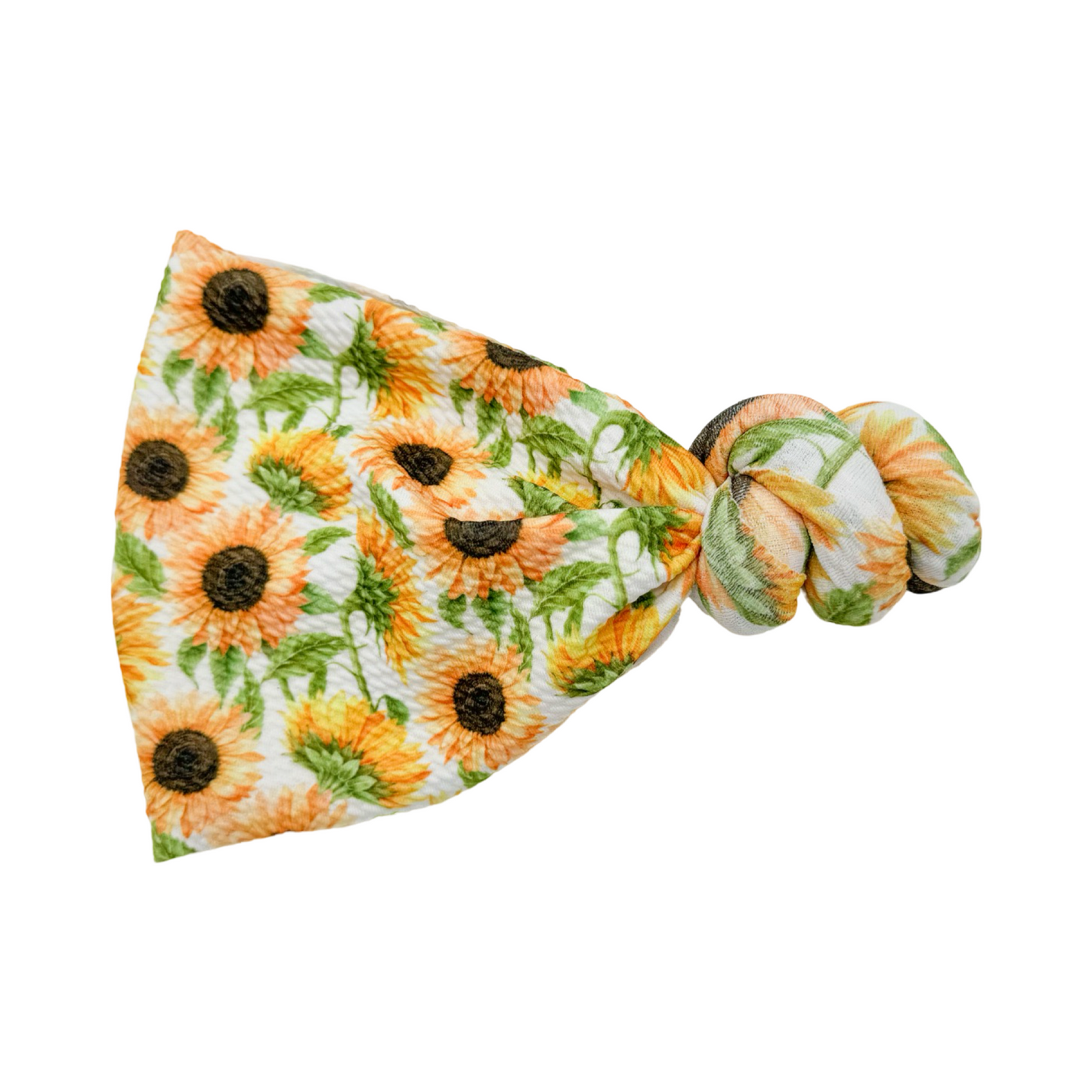 Summer Sunflowers Top Knot