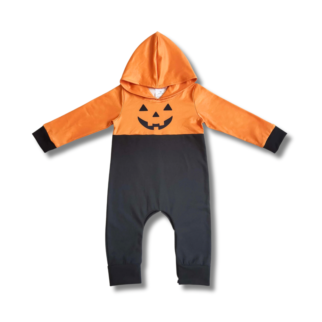 Pumpkin Head Romper