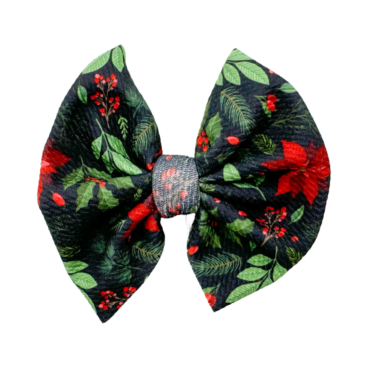 December: Holly Bullet Bow