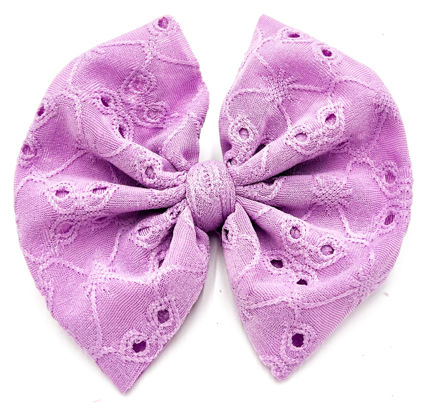 Lavender Marshmallow Bullet Bow