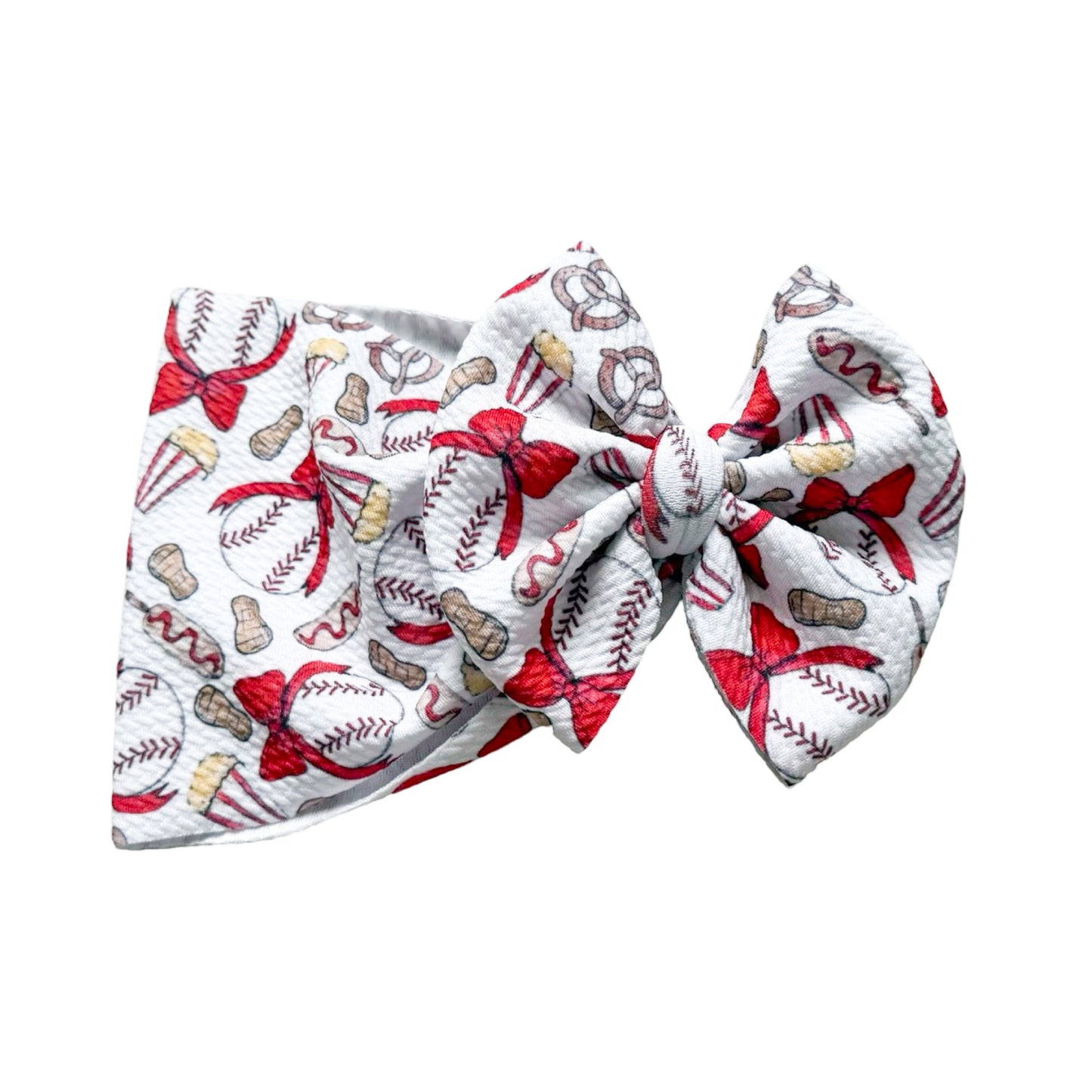 Ballpark Snacks Head Wrap