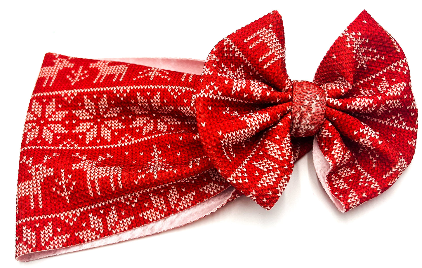 Reindeer Pixels Head Wrap