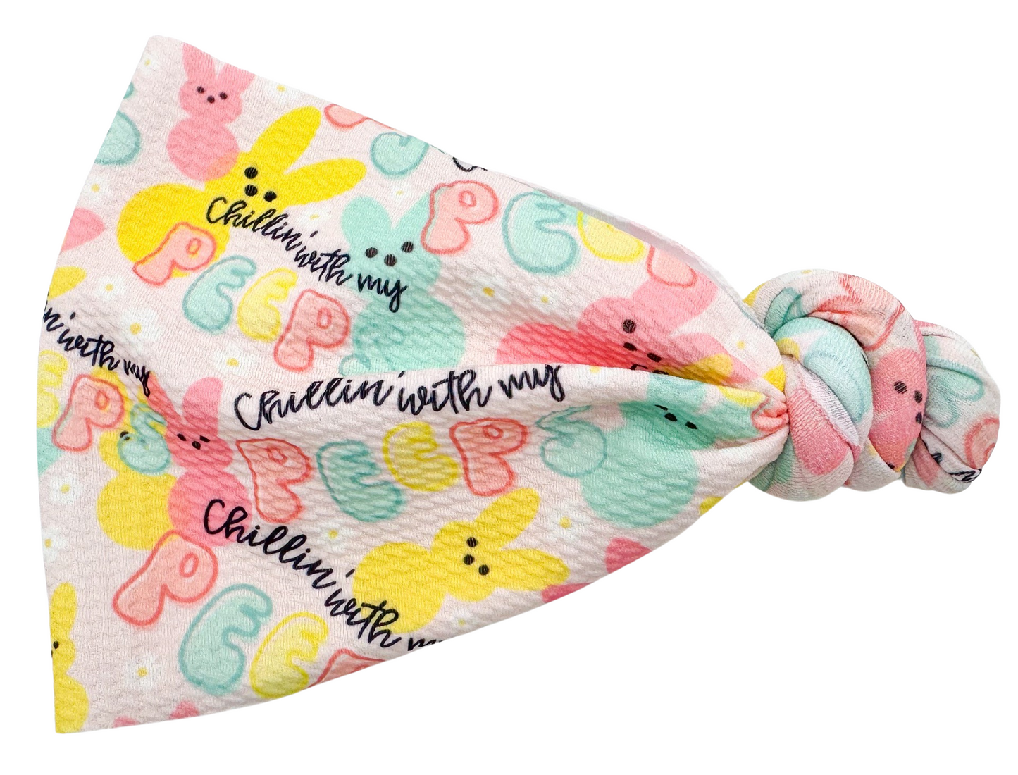 With My Peeps Top Knot