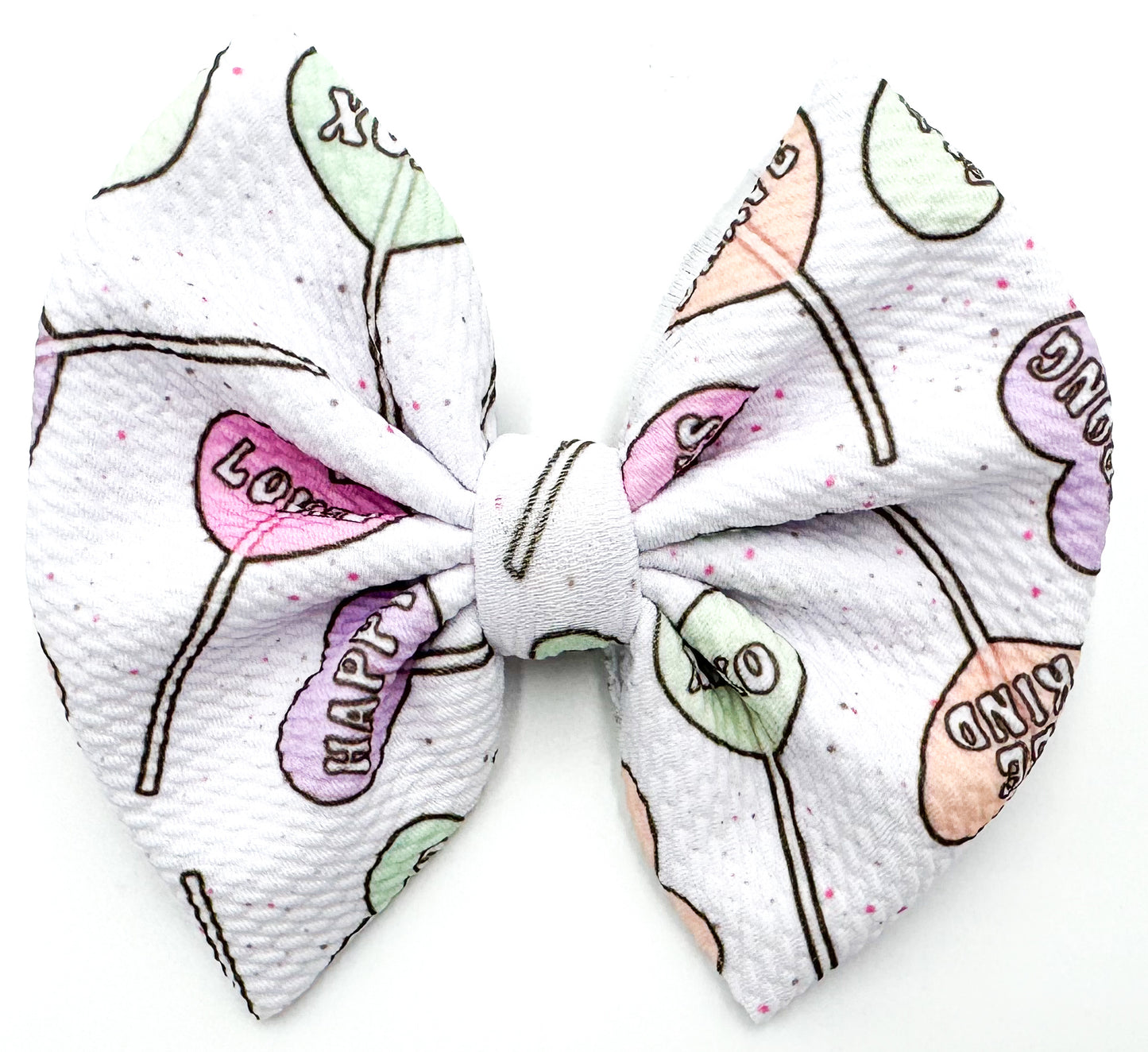 Valentine Vibes Bullet Bow