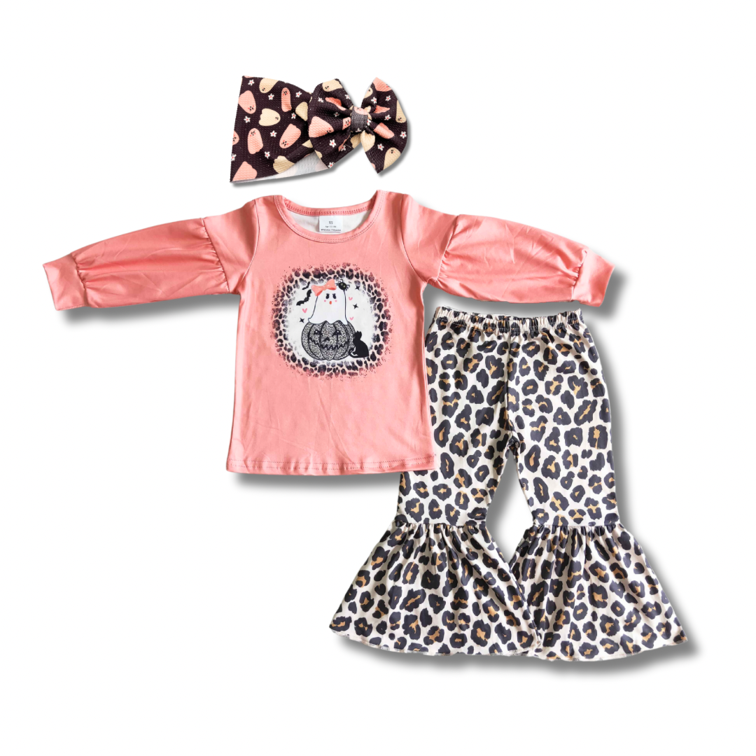 Ghosts Love Leopard Set