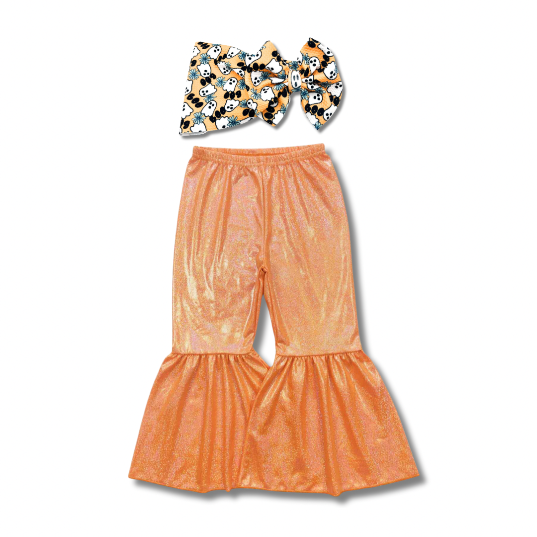 Metallic Orange Flares
