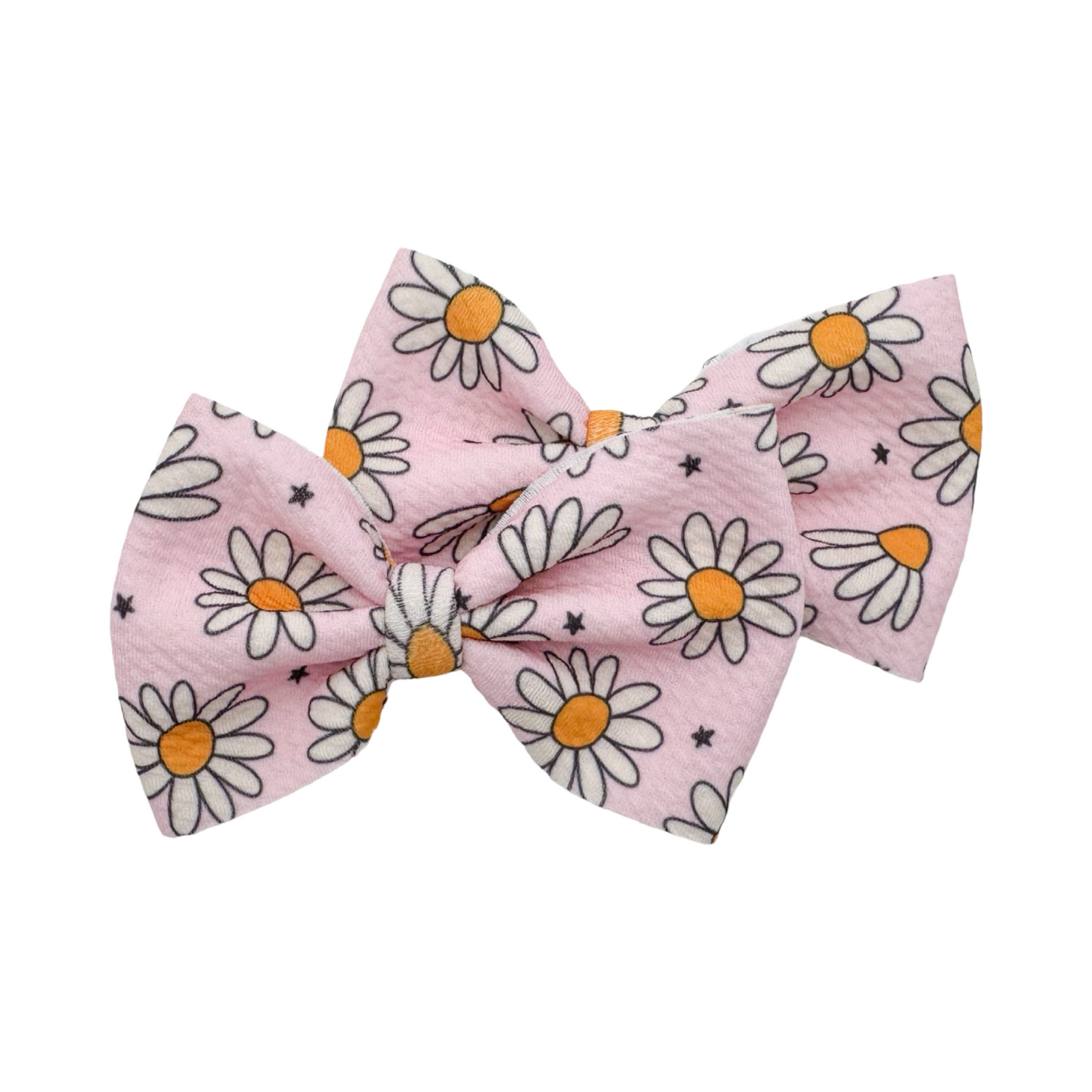 Little Pink Daisy Piggies