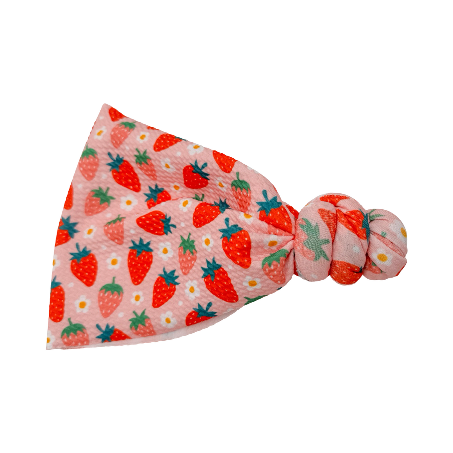 Strawberry Season Top Knot