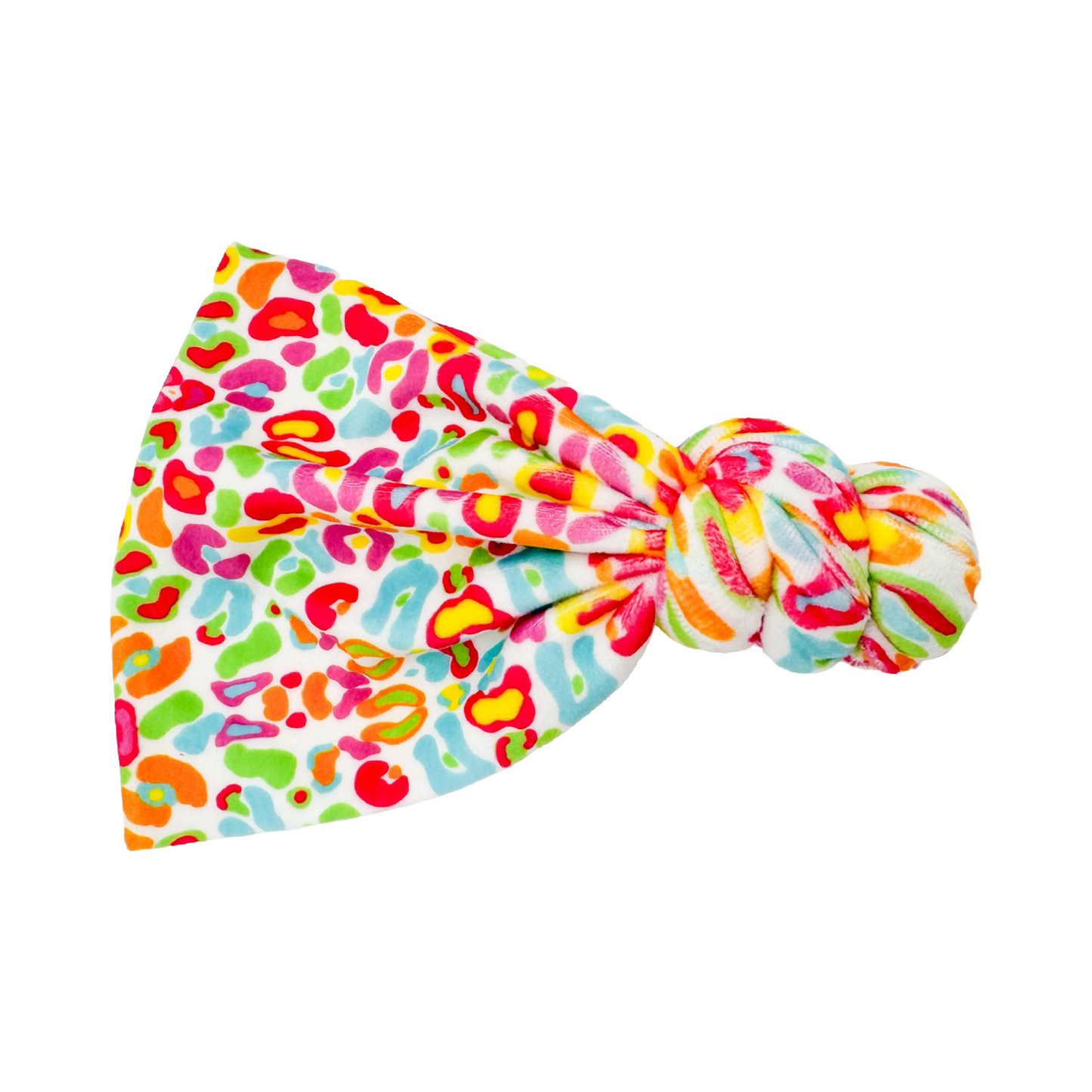 Wild For Rainbows (Velvet) Top Knot