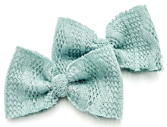 Soft Sage (Cable Knit) Mini Piggies