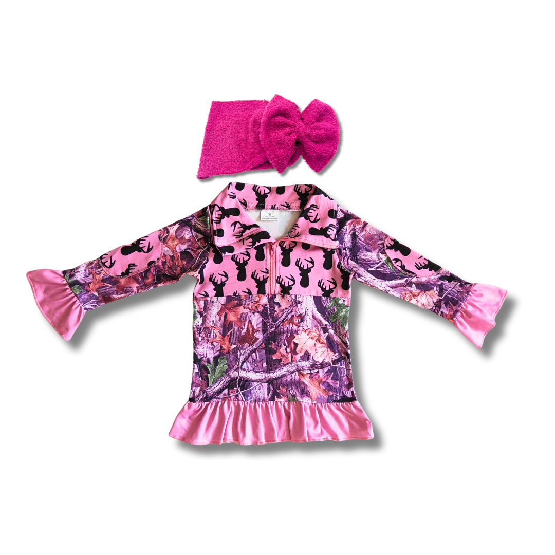 Daddy's Hunter Girl Pullover