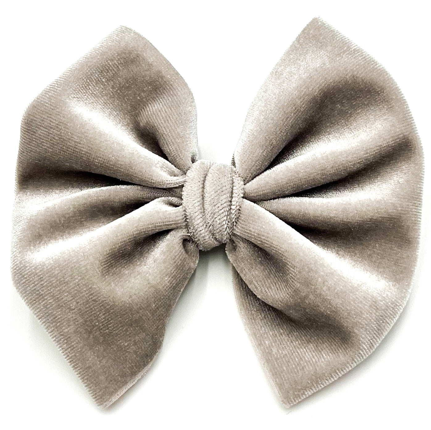 Frosty Tips (Velvet) Bullet Bow