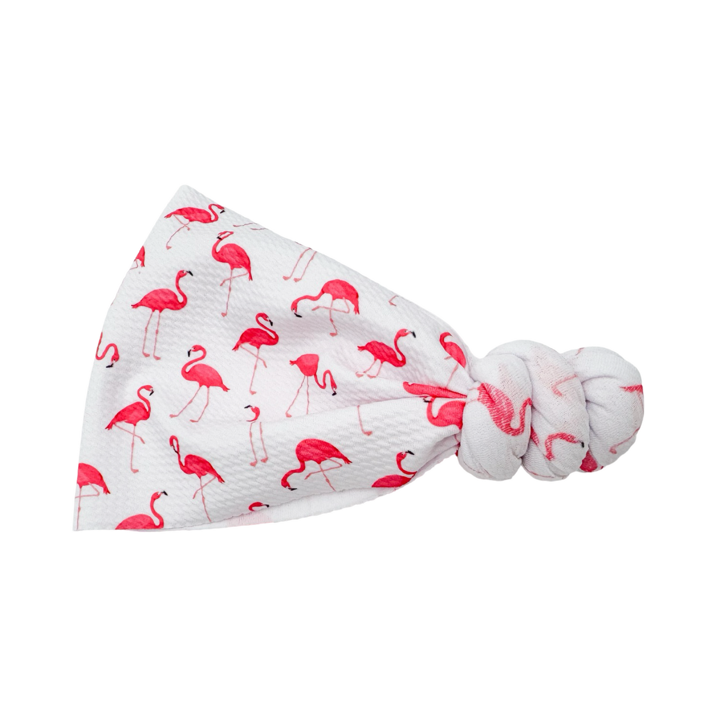 Pretty Pink Flamingo Top Knot