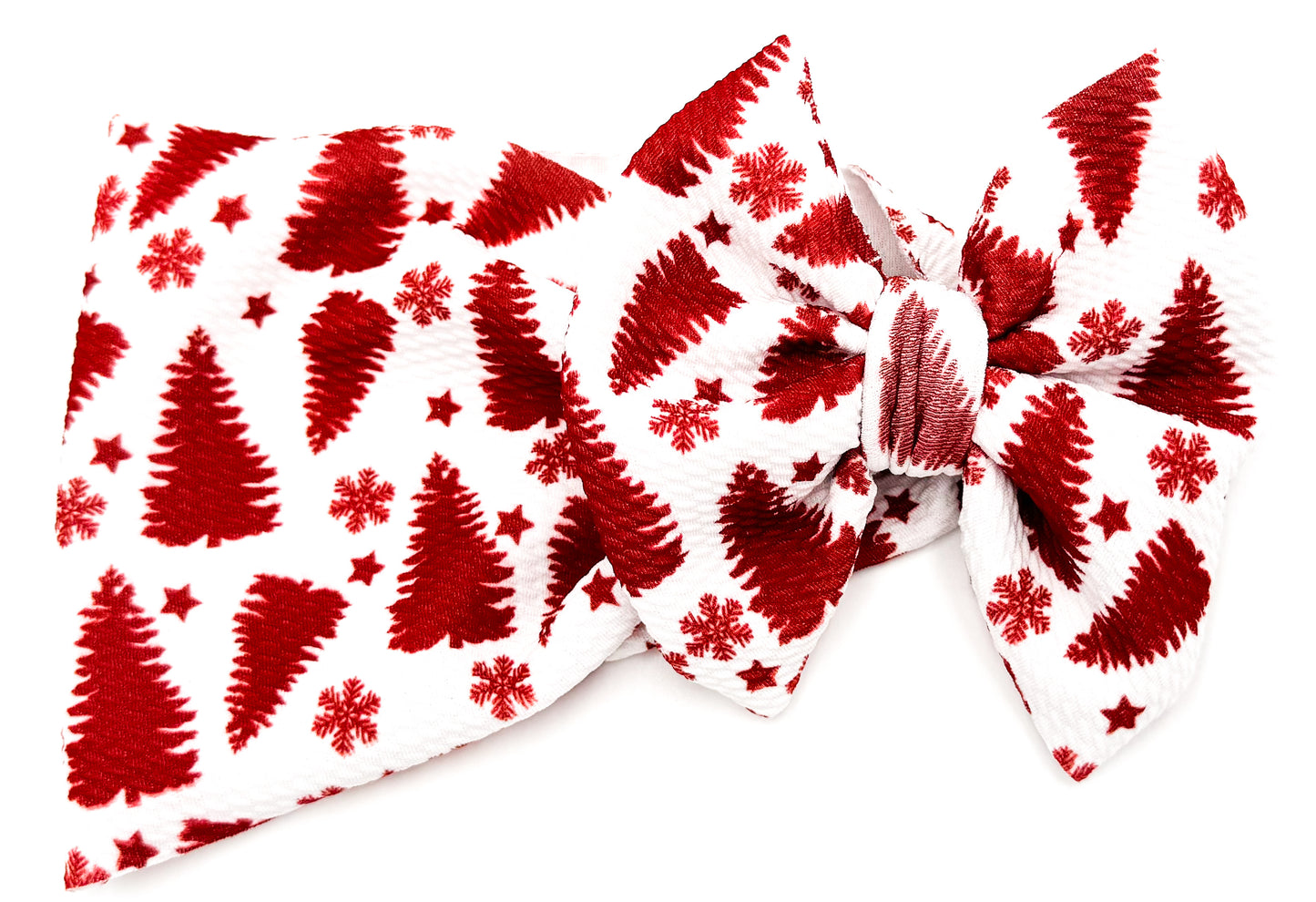 Old Red Christmas Head Wrap