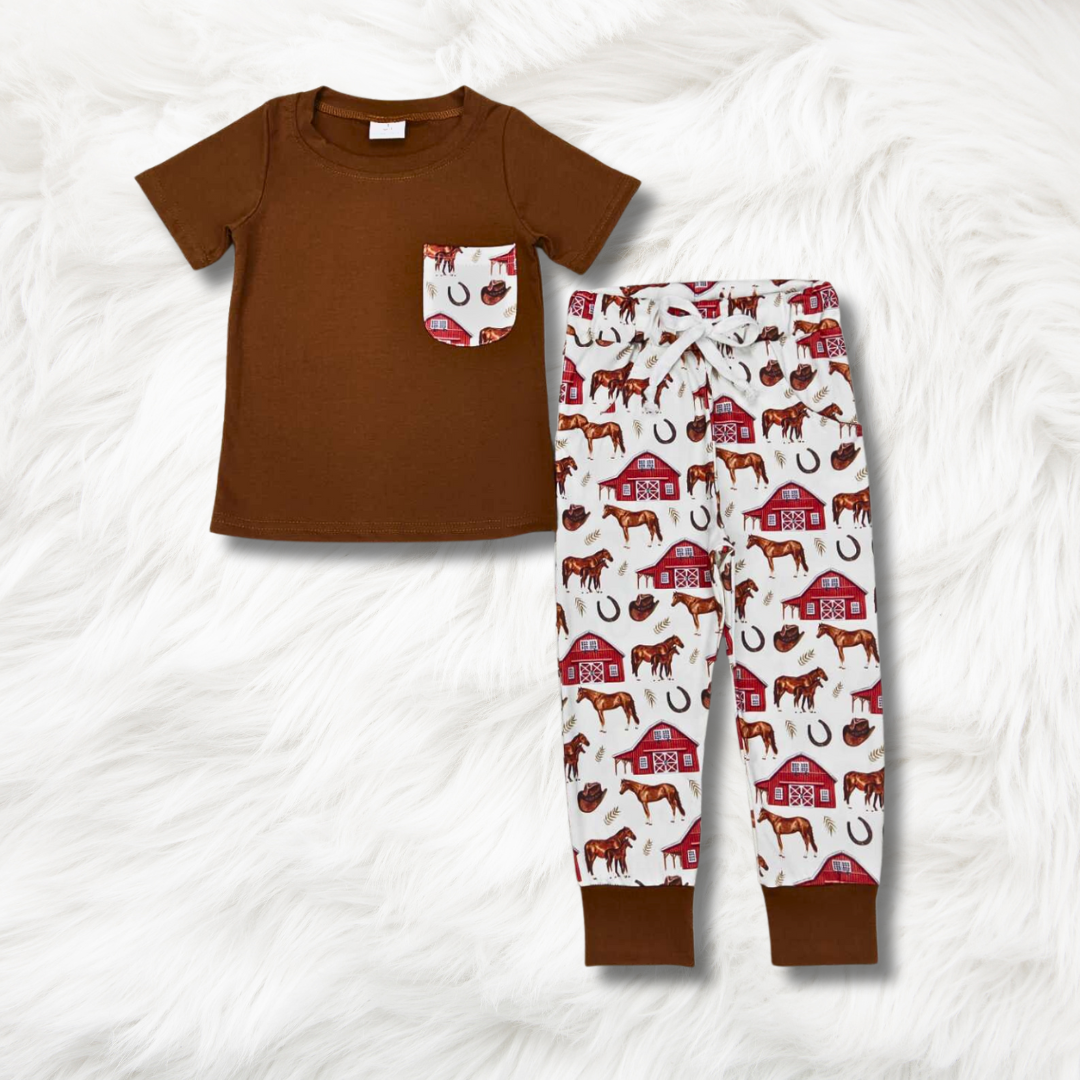 Paw's Horse Set Lounge Set