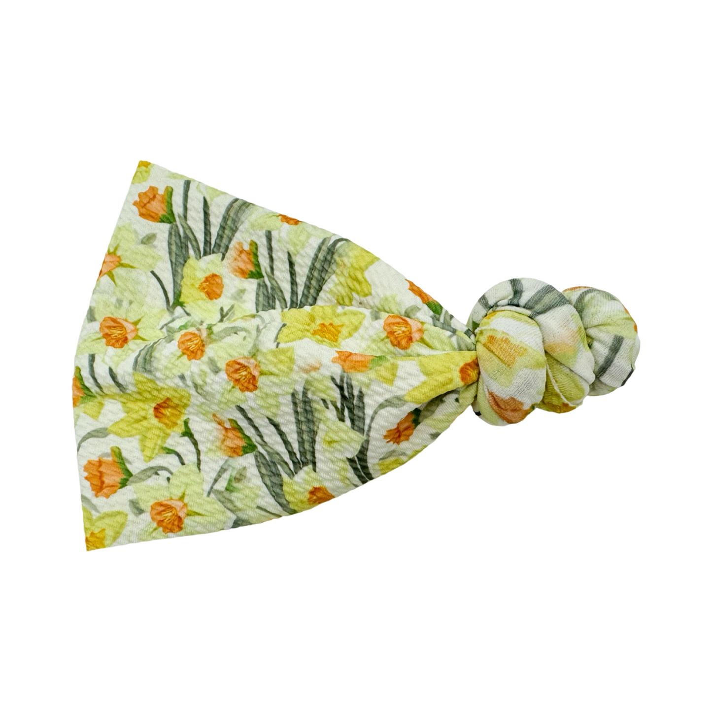 March: Daffodil Top Knot
