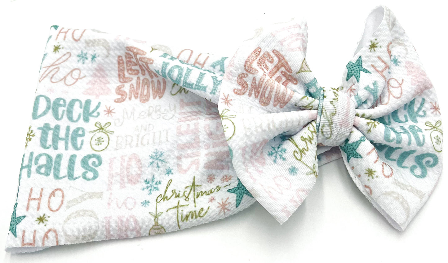 Holiday Language Head Wrap