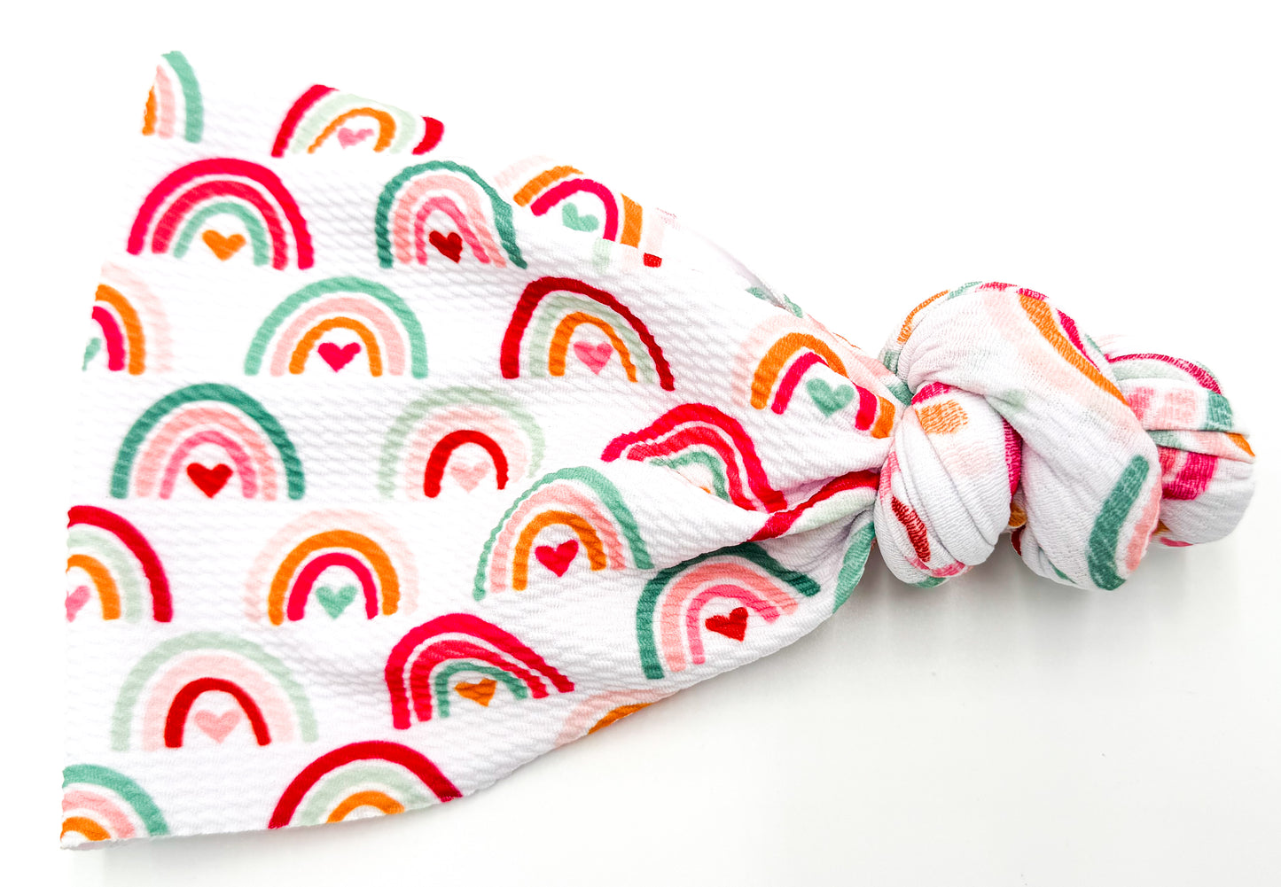 Love Over The Rainbow Top Knot