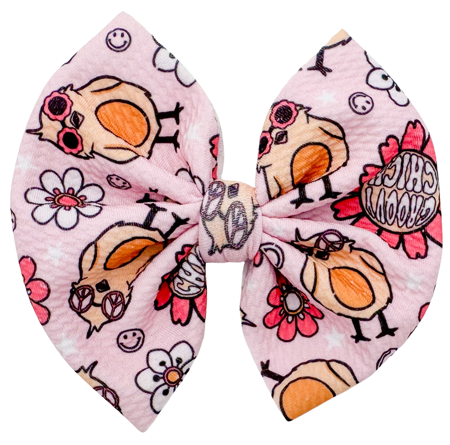 A Groovy Chick Bullet Bow