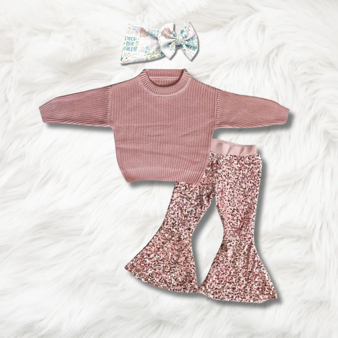 Deck The Halls Sequin Set