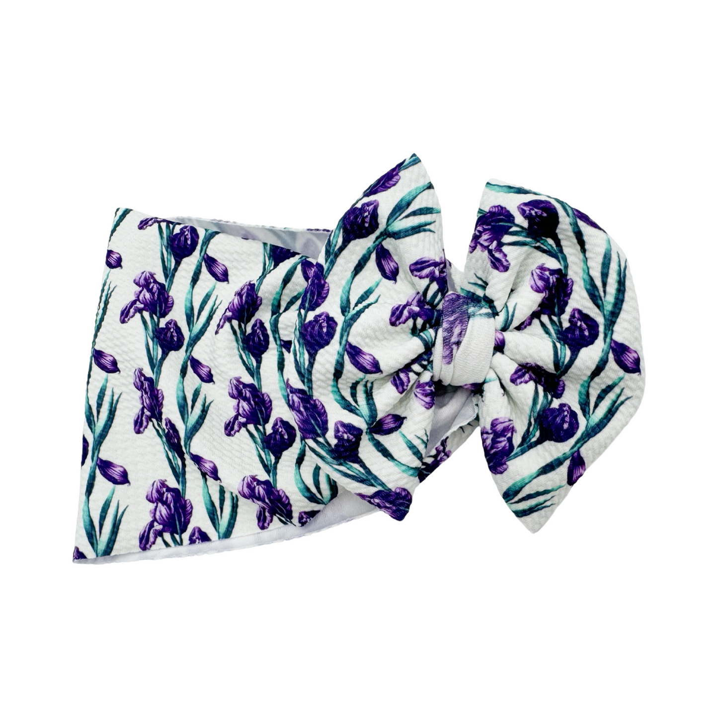 February: Iris Head Wrap