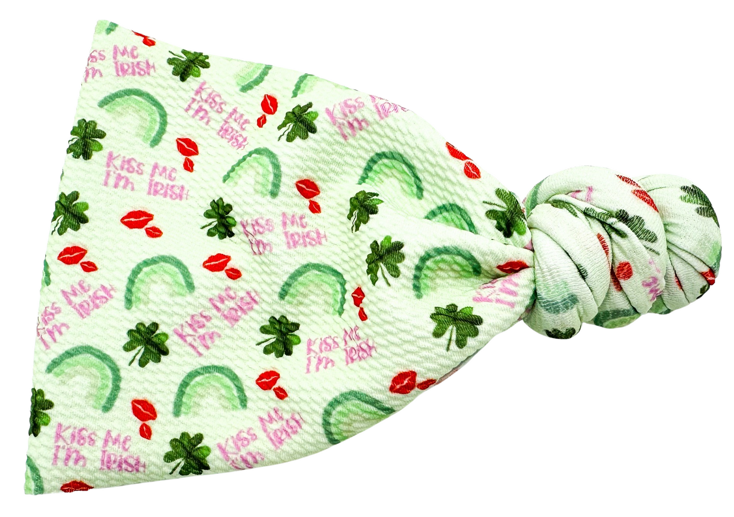Kiss Me I’m Irish Top Knot