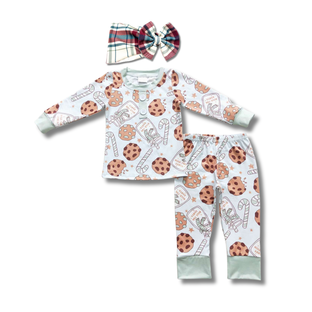 Milk For Santa Jammies