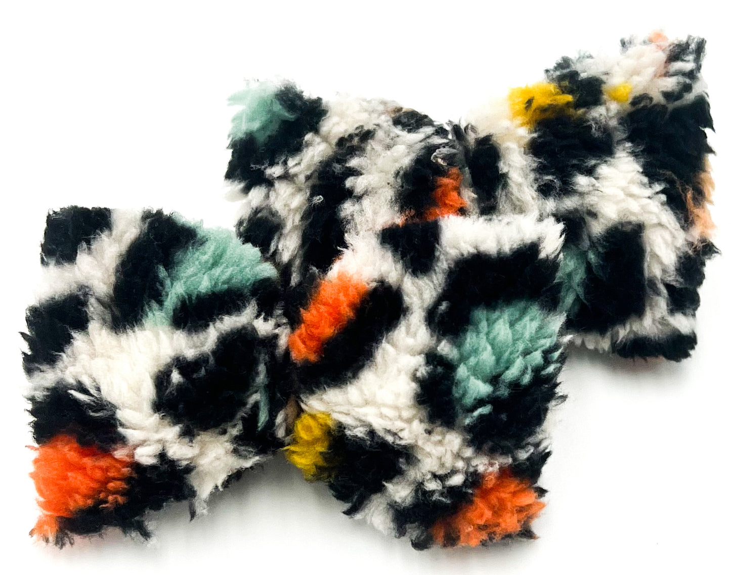 Rainbow Leopard Fuzz (Sherpa) Mini Piggies