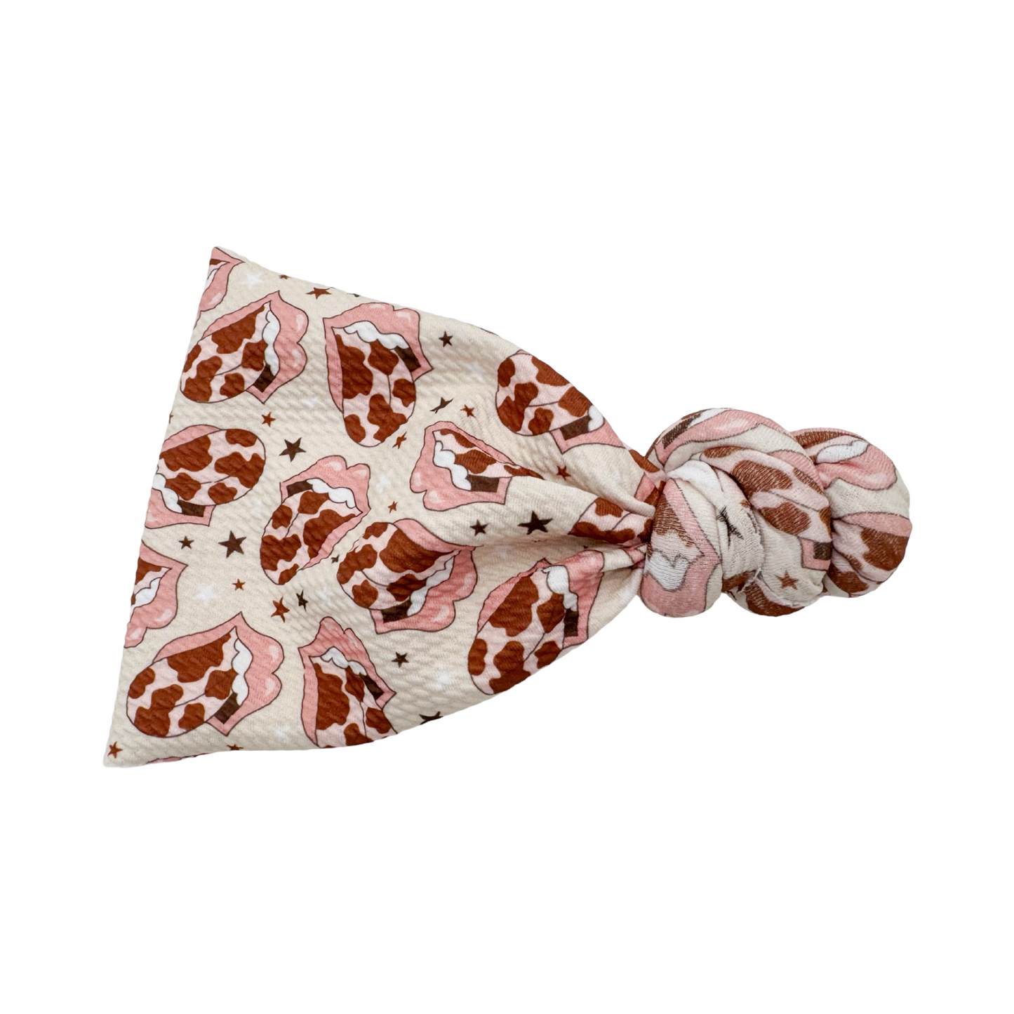 Rockin Cow Tongue Top Knot