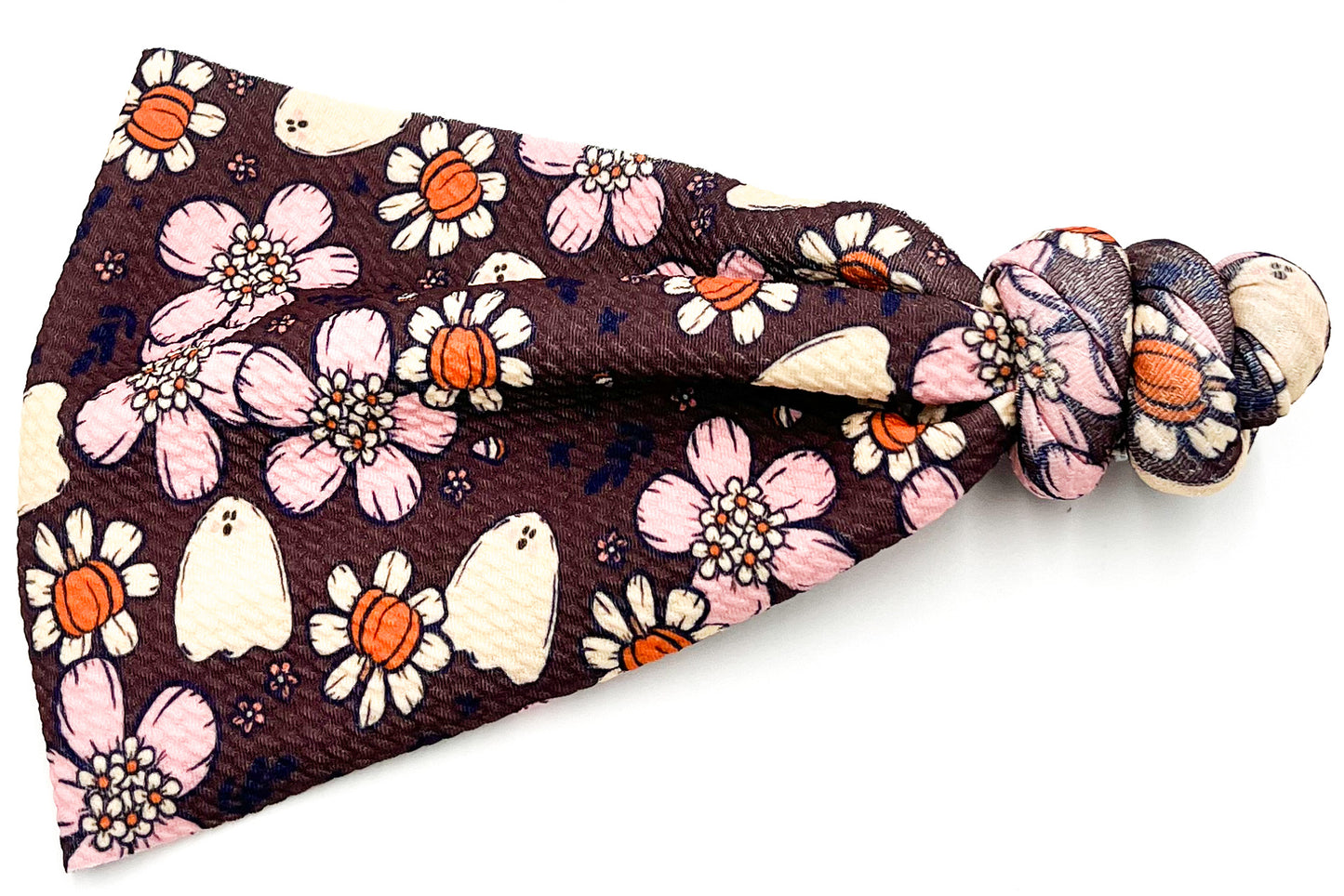 Ghouls in Flower Fields Top Knot