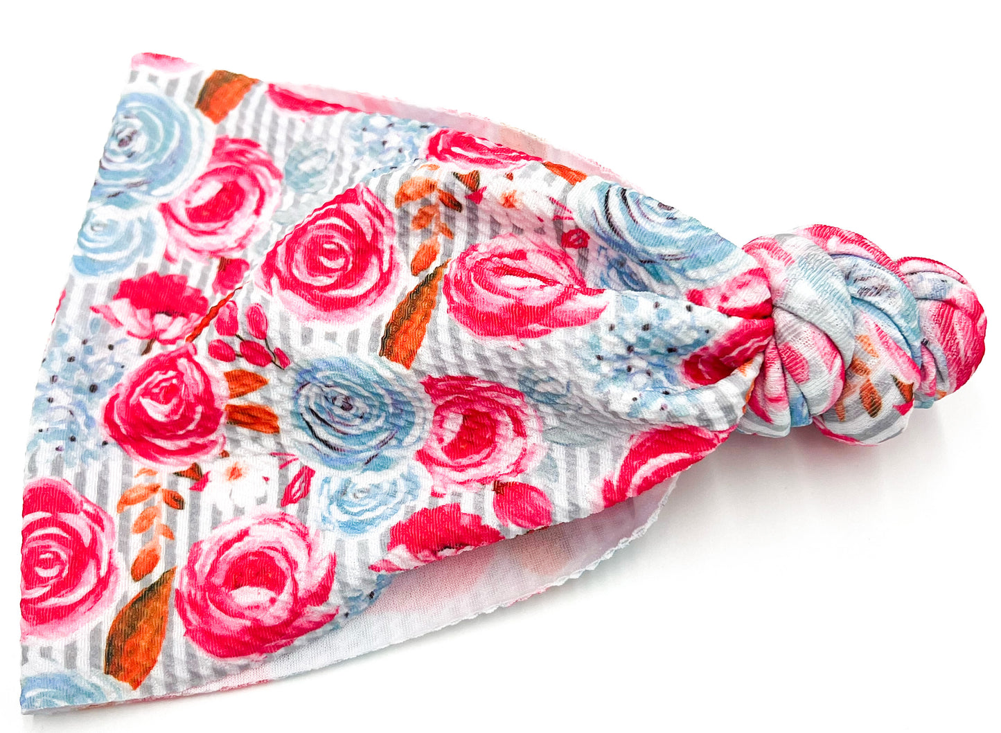 Flowers In Fall Top Knot