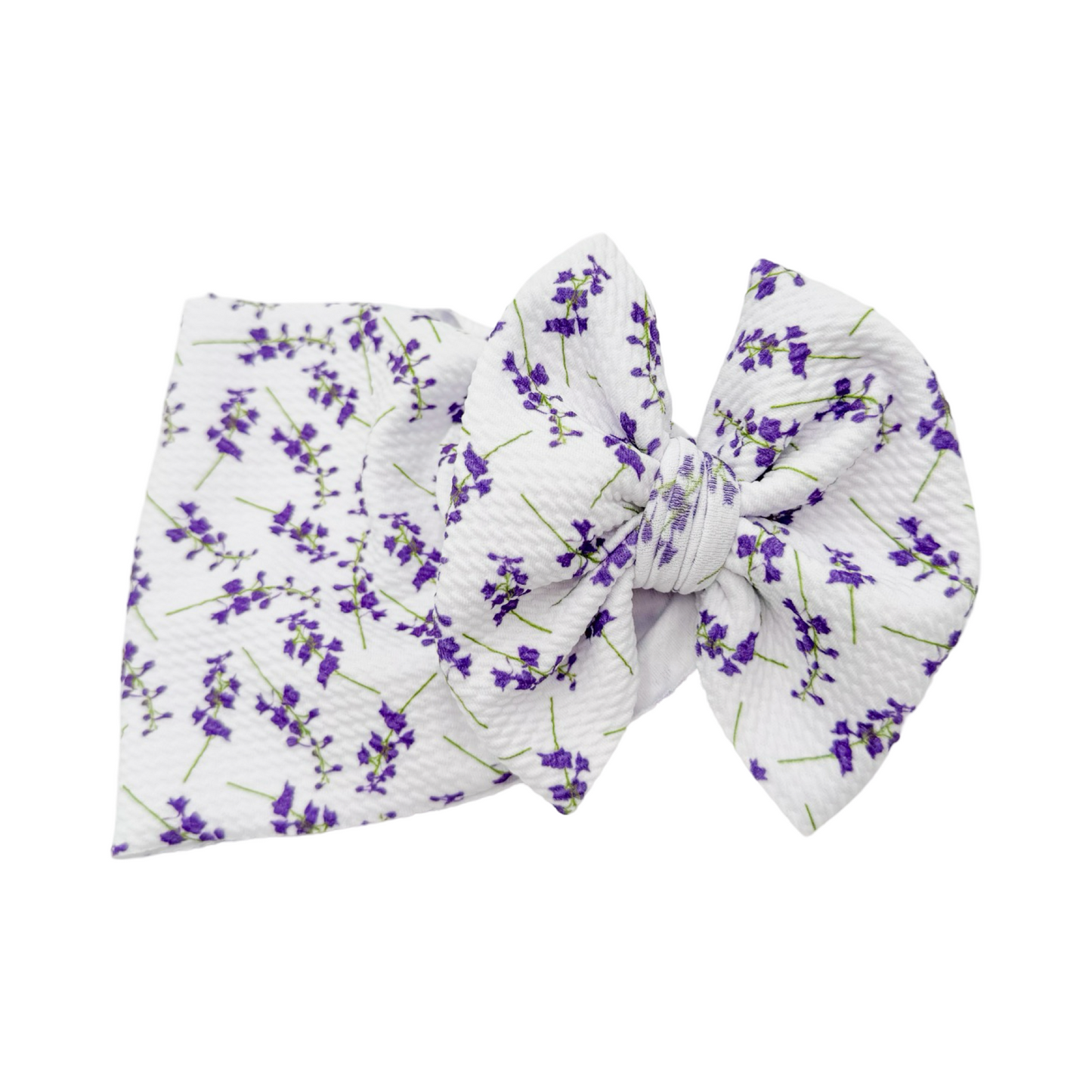 July: Larkspur Head Wrap