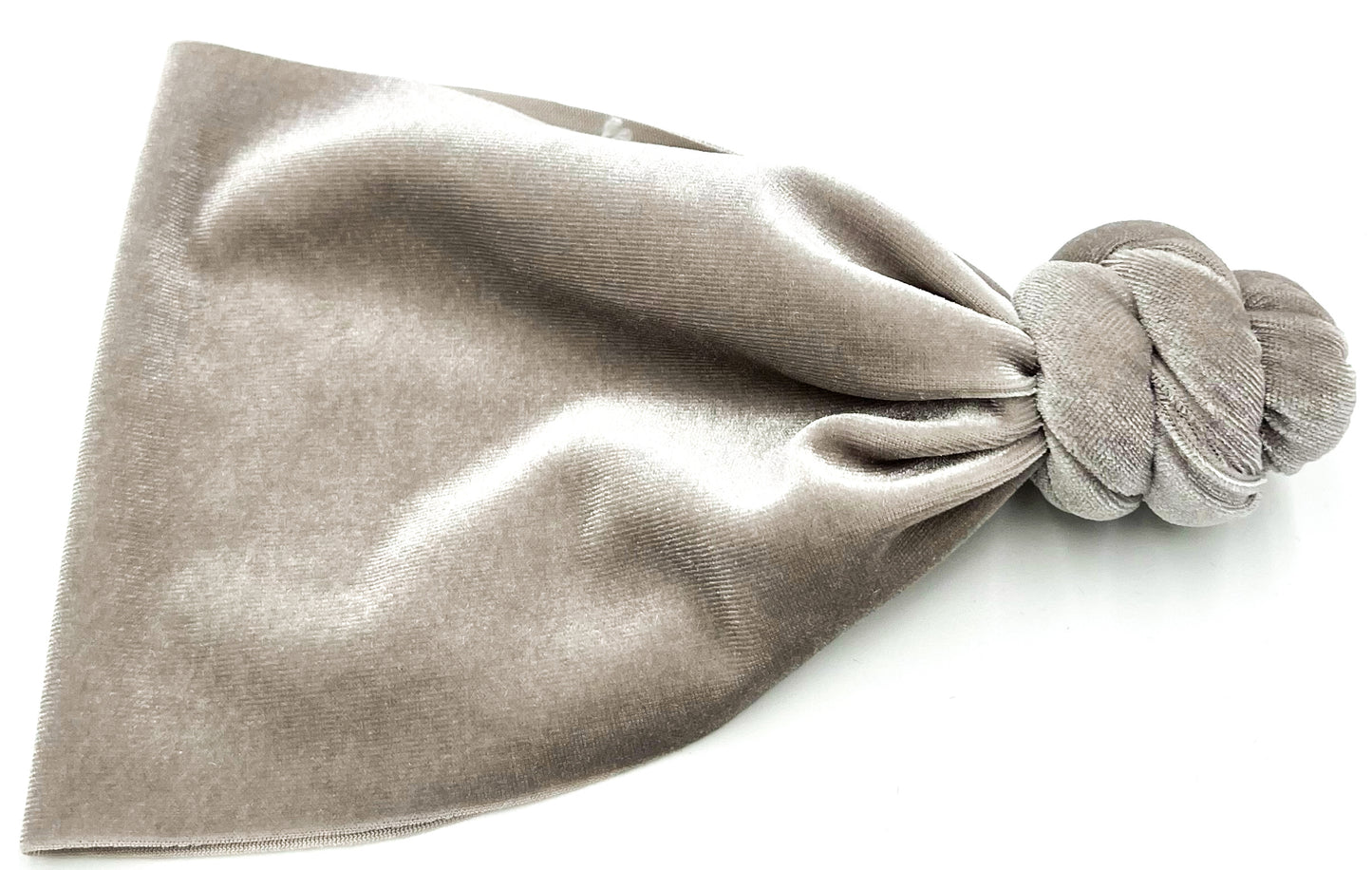 Frosty Tips (Velvet) Top Knot