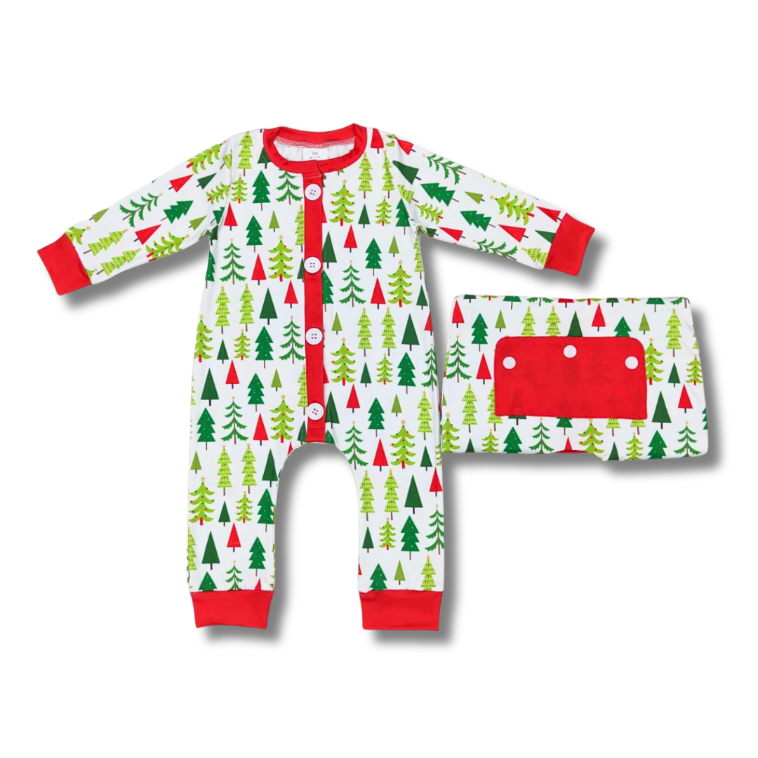 On The Tree Farm Romper