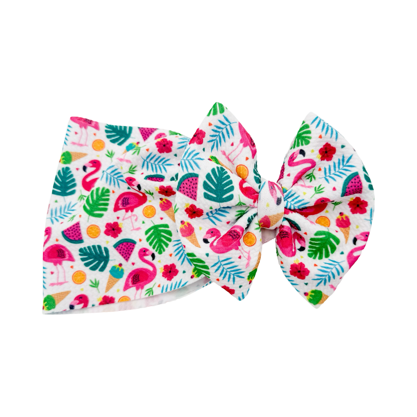 Flamingo Party Head Wrap