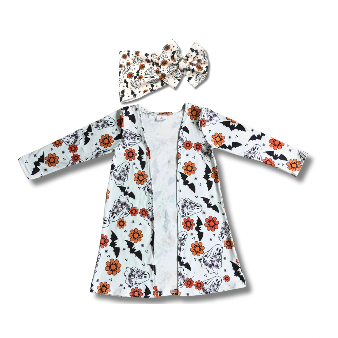 Floral Ghosts Cardigan