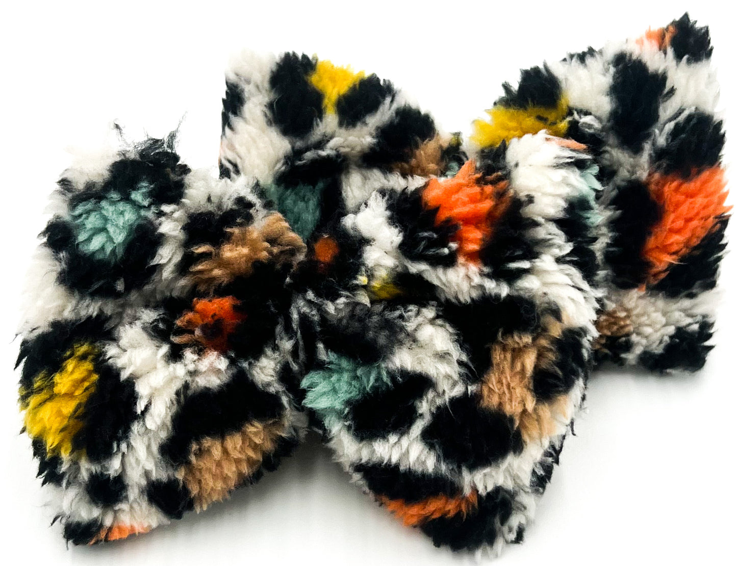 Rainbow Leopard Fuzz (Sherpa) Piggies
