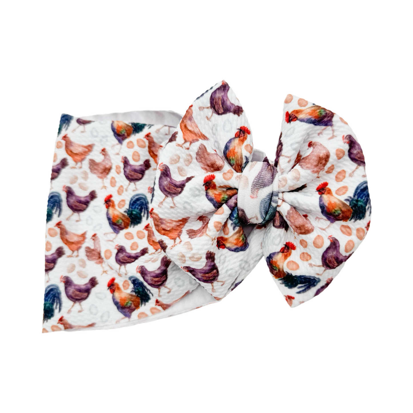 Farm Fresh Eggs Head Wrap