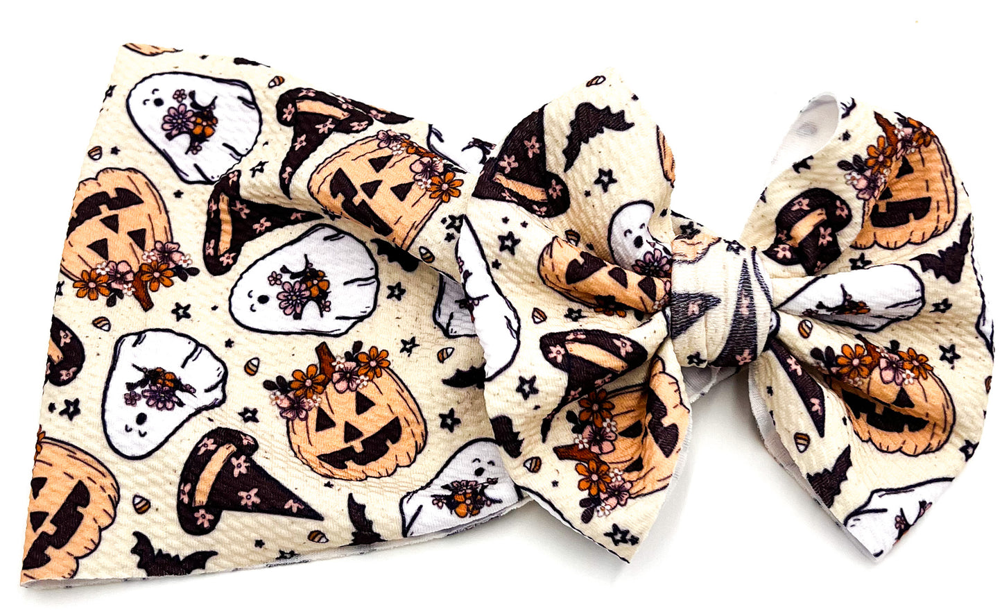 Witchy Pumpkins Head Wrap